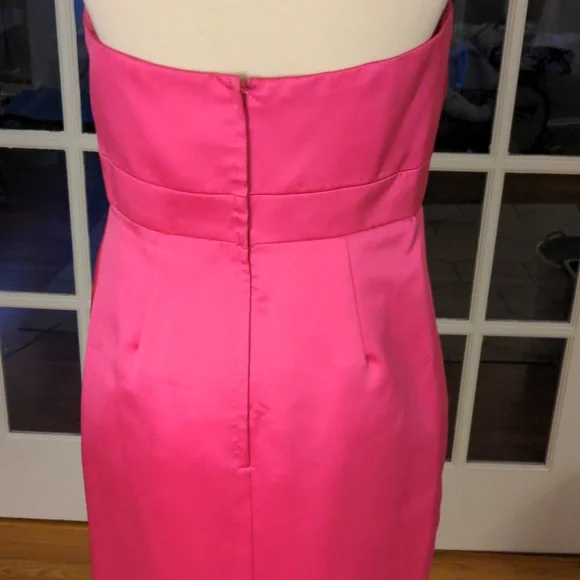 Alfred Angelo Barbie Pink Strapless dress size 10 - Picture 4 of 6
